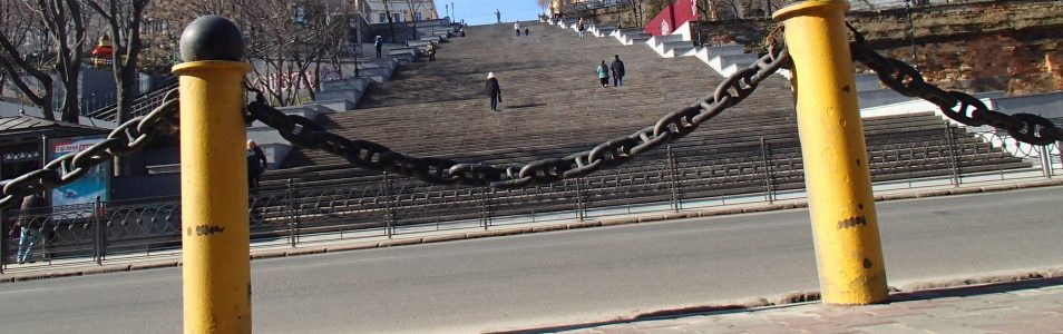 UKRAINA Słynne schody i Odessa