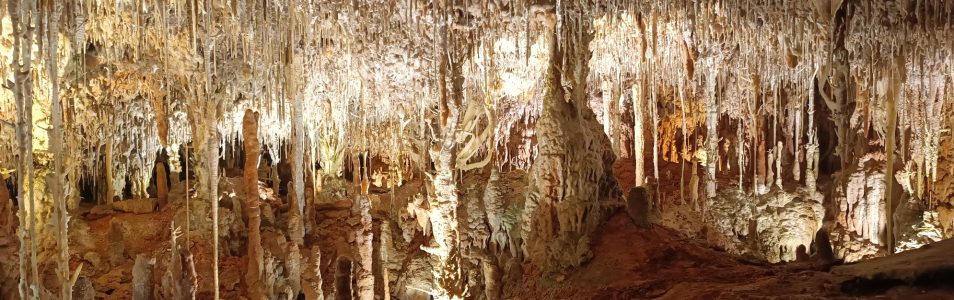 HISZPANIA  Majorka – Cuevas dels Hams – Jaskinie na Majorce