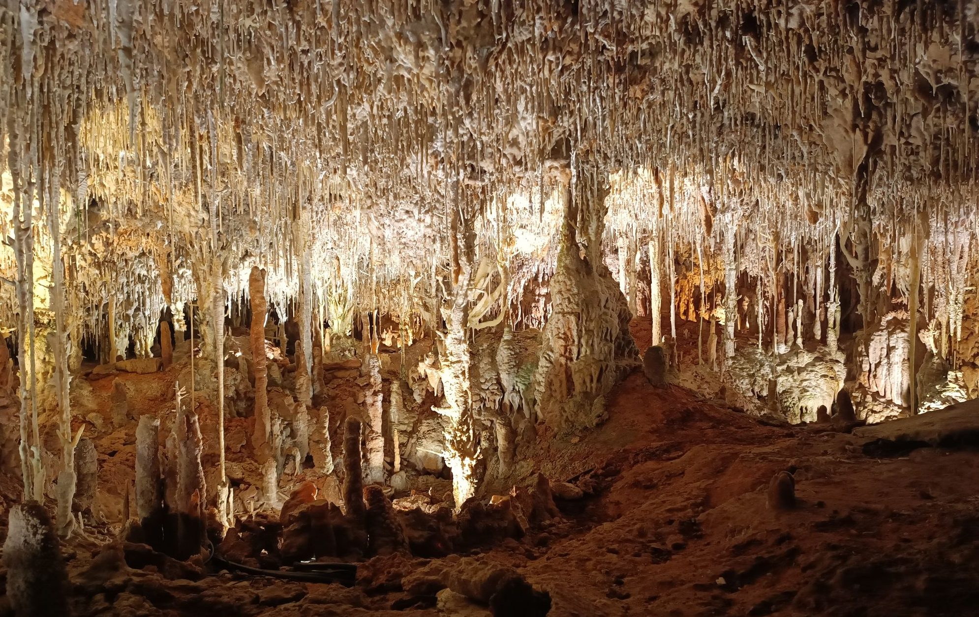 HISZPANIA  Majorka – Cuevas dels Hams – Jaskinie na Majorce